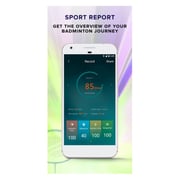Actofit Badminton Tracker Blue