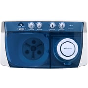 LG Top Load Semi Automatic Washer 14kg P1860RWN, Roller Jet, 3 Wash Programs, Lint Filter