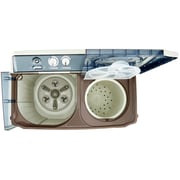 LG Top Load Semi Automatic Washer 10kg P1460RWNL, Roller Jet Pulsator, Punch +3,