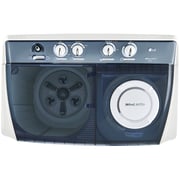 LG Top Load Semi Automatic Washer 10kg P1460RWNL, Roller Jet Pulsator, Punch +3,
