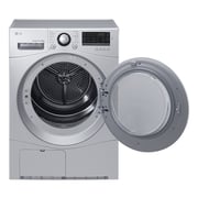 LG 8kg Silver Dryer with Lint Filters - RC8066C1F