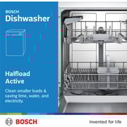 Bosch 12 Place Settings Freestanding Dishwasher - SMS50E92GC