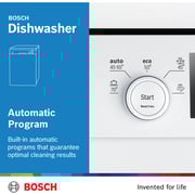Bosch 12 Place Settings Freestanding Dishwasher - SMS50E92GC