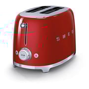 Smeg Toaster 2 Slice Red TSF01RDUK