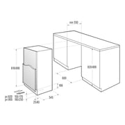 Gorenje Built In Refrigerator 126 Litres RBIU6091AW