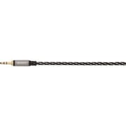 Avinity 127044 Audio Cable 3.5mm Fabric Gold 1.5m