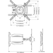 NB P4 Swivel Wall Bracket 37-47inch