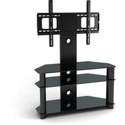 Hama TV Stand W/Wall Bracket & Shelves 32-65inch Black D3096067