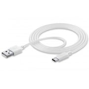 Cellular Line Type C USB Cable1.2m White USBDATAC