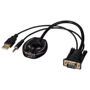 Hama VGA With Audio Cable To HDMI Converter Black 83216