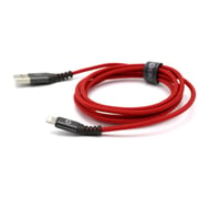 Energea Alutough Lightning Cable 1.5m Raving Red - CBL-AT-RED150