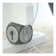 Adam Elements APAADTA502BGY Omnia TA502 Universal Travel Adapter Black/Grey