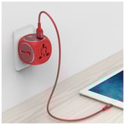 Adam Elements APAADTA502RRD Omnia TA502 Universal Travel Adapter Red