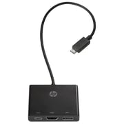 HP 1BG94AA Type C To Multi Port Hub Black