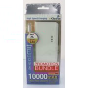 Eklasse EKPB10001B Power Bank 10000mAh White/Red + EKPB10001B Power Bank 10000mAh Black /Green