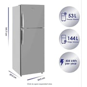 Super General Top Mount Refrigerator 260 Litres SGR260I