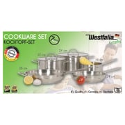 Westfalia Stainless Steel Cookware Set 7pcs WFIT021586