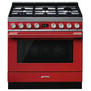 Smeg 6 Gas Burners Cookers CPF9GMR