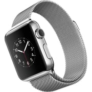 Apple Watch - 38mm Stainless Steel Case with Milanese Loop