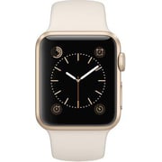 Apple Watch Sport - 38mm Gold Aluminium Case with Antique White Sport Band