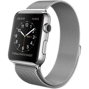 Apple Watch - 42mm Stainless Steel Case with Milanese Loop