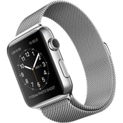 Apple Watch - 42mm Stainless Steel Case with Milanese Loop