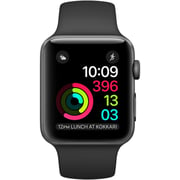 Apple Watch Series 1 - 42mm Space Grey Aluminium Case with Black Sport Band