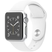 Apple Watch Series 1 - 38mm Silver Aluminium Case with White Sport Band