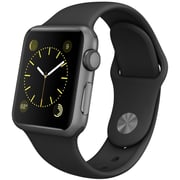 Apple Watch Series 2 - 38mm Space Grey Aluminium Case with Black Sport Band