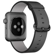 Apple Watch Series 2 - 42mm Space Grey Aluminium Case with Black Woven Nylon