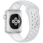 Apple Watch Nike+ - 38mm Silver Aluminium Case with Platinum/White Nike Sport Band