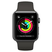Apple Watch Series 3 GPS - 38mm Space Grey Aluminium Case with Grey Sport Band