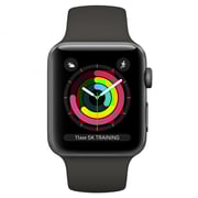 Apple Watch Series 3 GPS - 42mm Space Grey Aluminium Case with Grey Sport Band