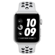Apple Watch Nike+ Series 3 GPS - 38mm Silver Aluminium Case with Pure Platinum/Black Nike Sport Band