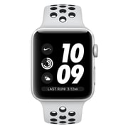 Apple Watch Nike+ Series 3 GPS - 42mm Silver Aluminium Case with Pure Platinum/Black Nike Sport Band