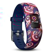 Garmin Vivofit Junior 2 Fitness Tracker Captain America With Adjustable Band - 0100190912