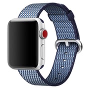 Apple Woven Nylon Band 42mm Midnight Blue Check - MQVM2ZM/A
