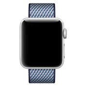 Apple Woven Nylon Band 42mm Midnight Blue Check - MQVM2ZM/A