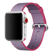 Apple Woven Nylon Band 42mm Berry Check - MQVN2ZM/A