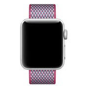 Apple Woven Nylon Band 42mm Berry Check - MQVN2ZM/A