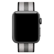 Apple Woven Nylon Band 42mm Black Stripe - MQVR2ZM/A