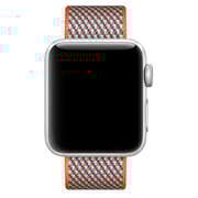 Apple Woven Nylon Band 38mm Spicy Orange Check - MQVE2ZM/A