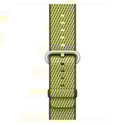 Apple Woven Nylon Band 38mm Dark Olive Check - MQVF2ZM/A