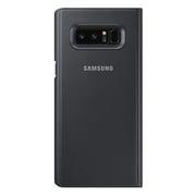 Samsung Clear View Standing Cover Black For Galaxy Note8 - EF-ZN950CBEGWW