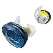 سماعات الأذن اللاسلكية ساوند سبورت لون أزرق داكن/ ليموني داكن من Bose - 7743730020