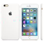Apple Silicone Case White For iPhone 6 Plus