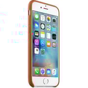 Apple Leather Case Saddle Brown For iPhone 6S - MKXT2ZM/A