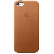 Apple Leather Case Saddle Brown For iPhone SE MNYW2ZM/A