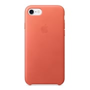 Apple Leather Case Geranium For iPhone 7
