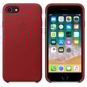 Apple Leather Case Product Red For iPhone 8/7 - MQHA2ZM/A